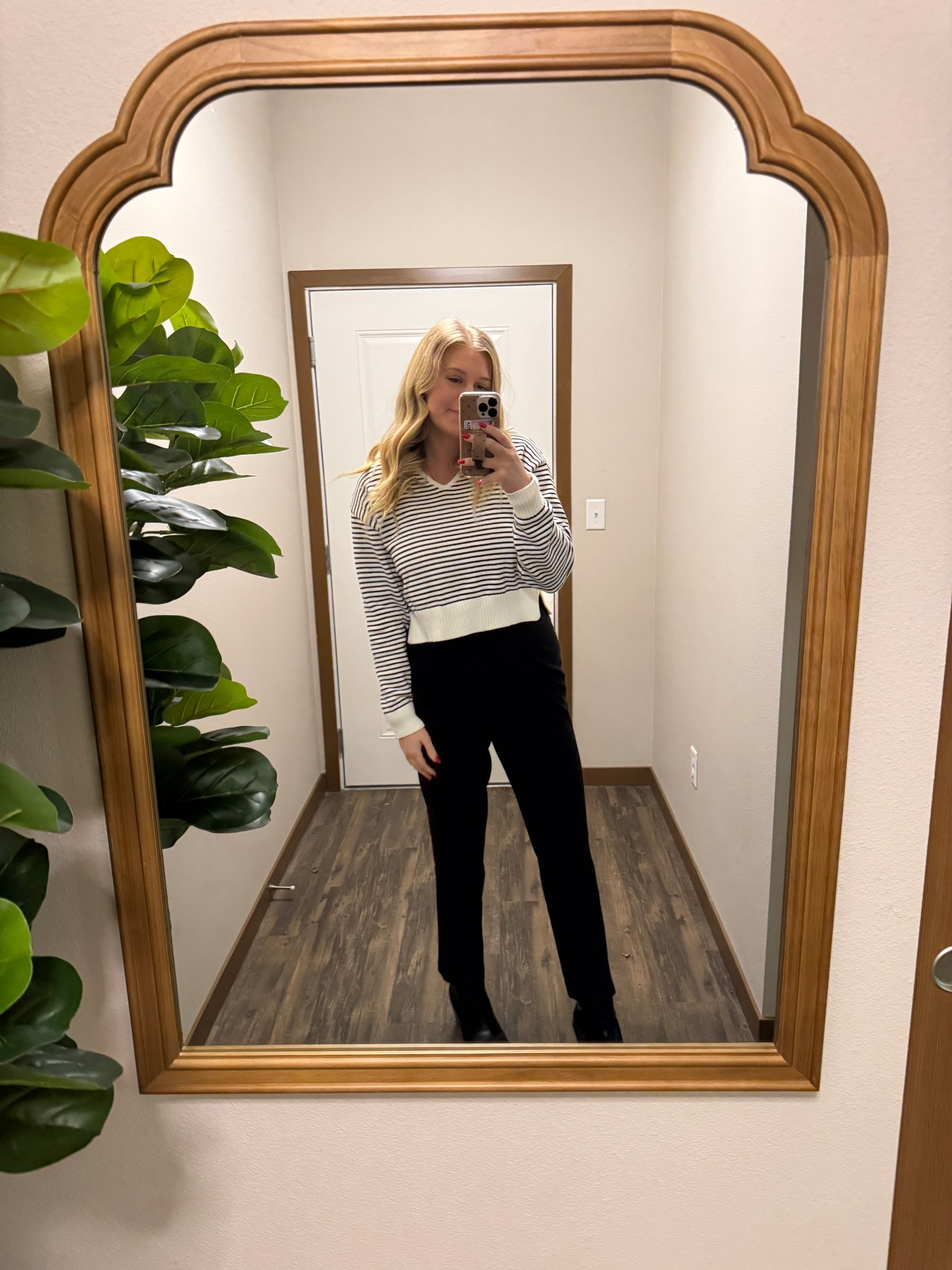 Women’s work outfit, office outfit, winter outfit, business outfit, business casual clothes, women’s office wear, midsize mom, curvy mom style, preppy sweater on sale now!

#LTKWorkwear #LTKMidsize #LTKSaleAlert