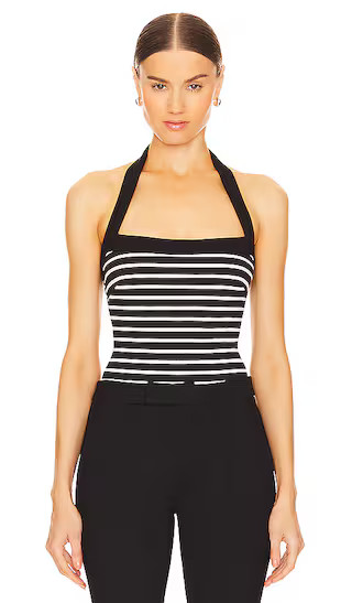 Lainey Contrast Square Neck Bodysuit
                    
                    NICHOLAS | Revolve Clothing (Global)