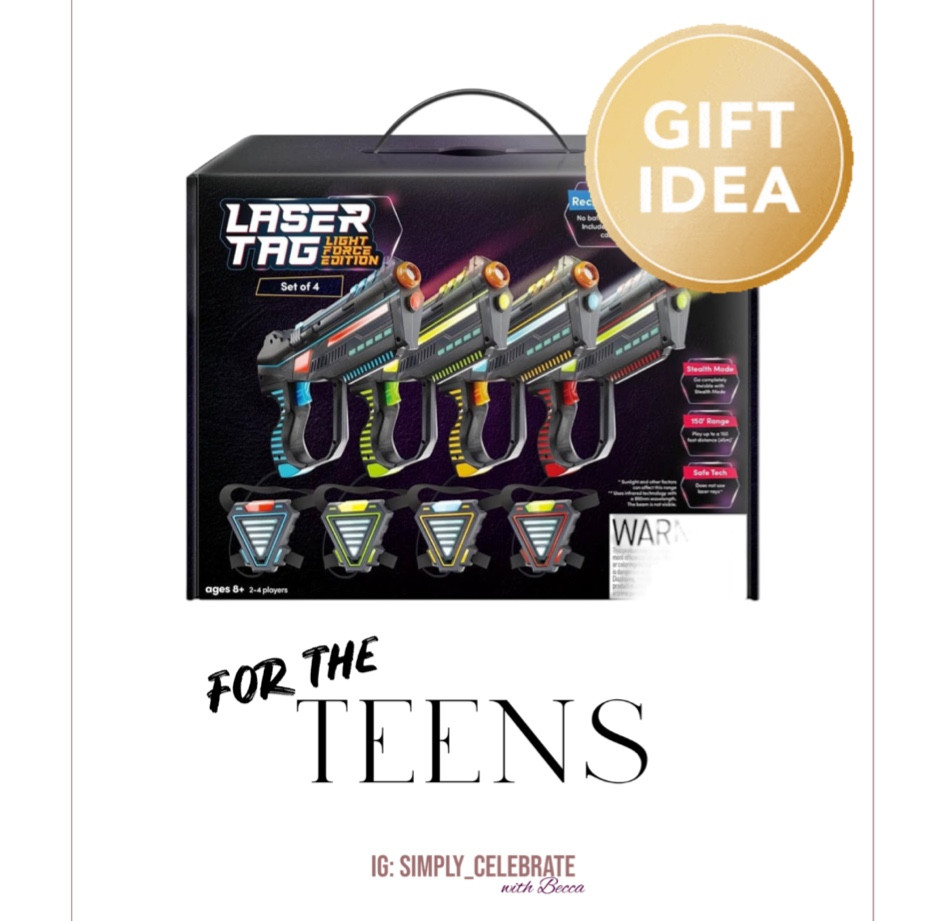 We know teens are hard to shop for — but this is a guaranteed win 🤩 LASER TAG. 
Also would be perfect if you draw for sibling family gifts 🎁 
Or just play with your spouse/partner in the backyard 🤣

LIGHTNING DEAL and going fast! 

Check out my other posts for more Black Friday deals!

🖤Becca

#LTKfamily #LTKsalealert #LTKkids
