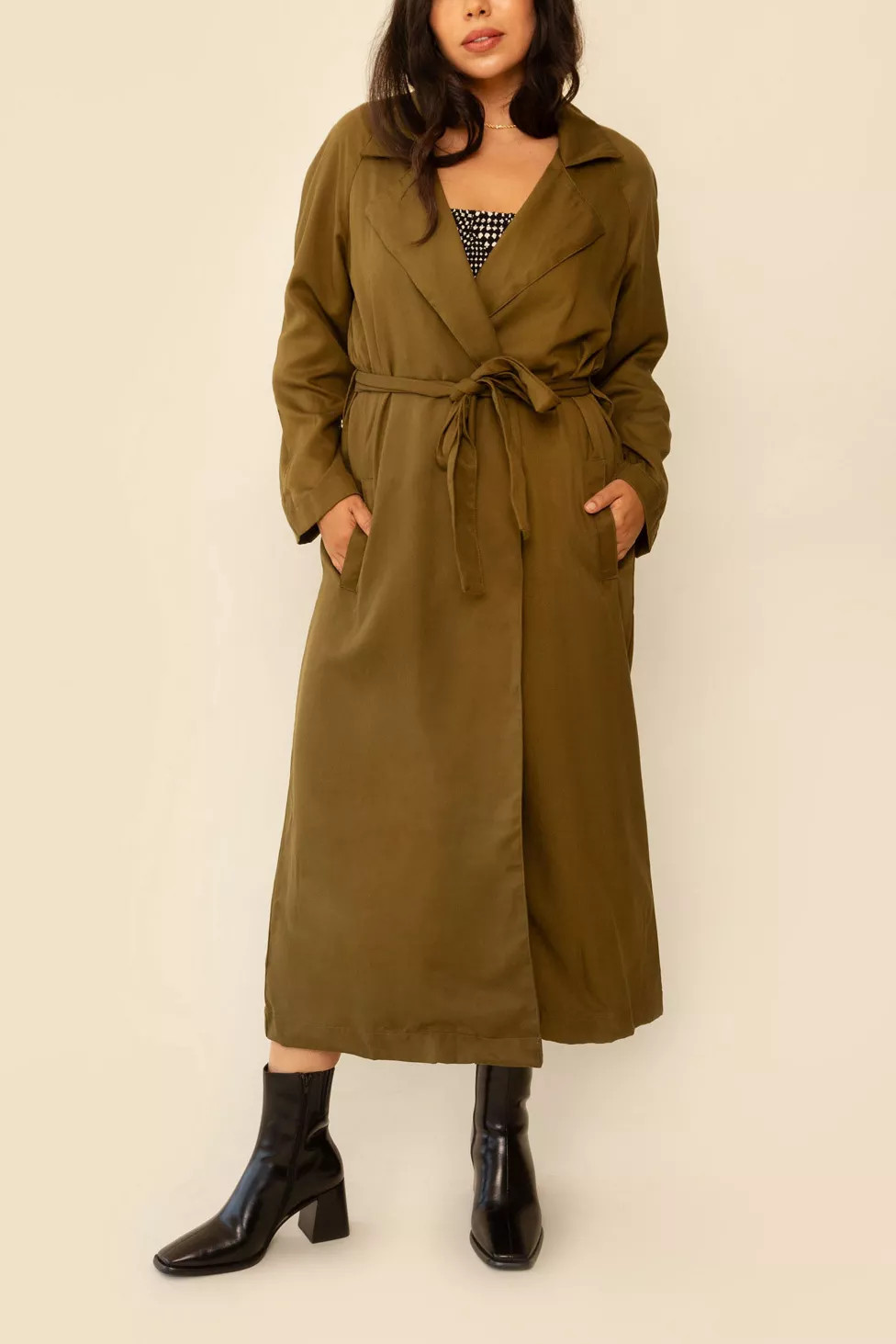 Whimsy + Row Gia Tencel Trench Coat | Urban Outfitters (US and RoW)