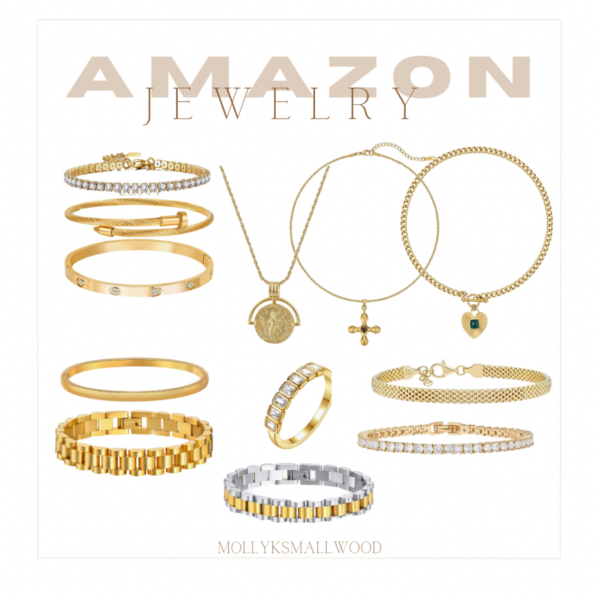 Amazon Jewelry that looks so chic and high end!!

#LTKStyleTip #LTKFindsUnder50