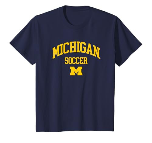 Kids University of Michigan Wolverines U of M Soccer T-Shirt | Amazon (US)