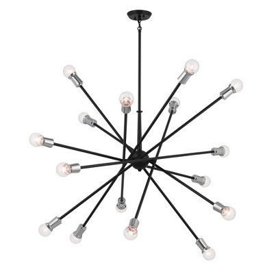 Kichler Lighting Armstrong 6 - Light Chandelier in Black | Target