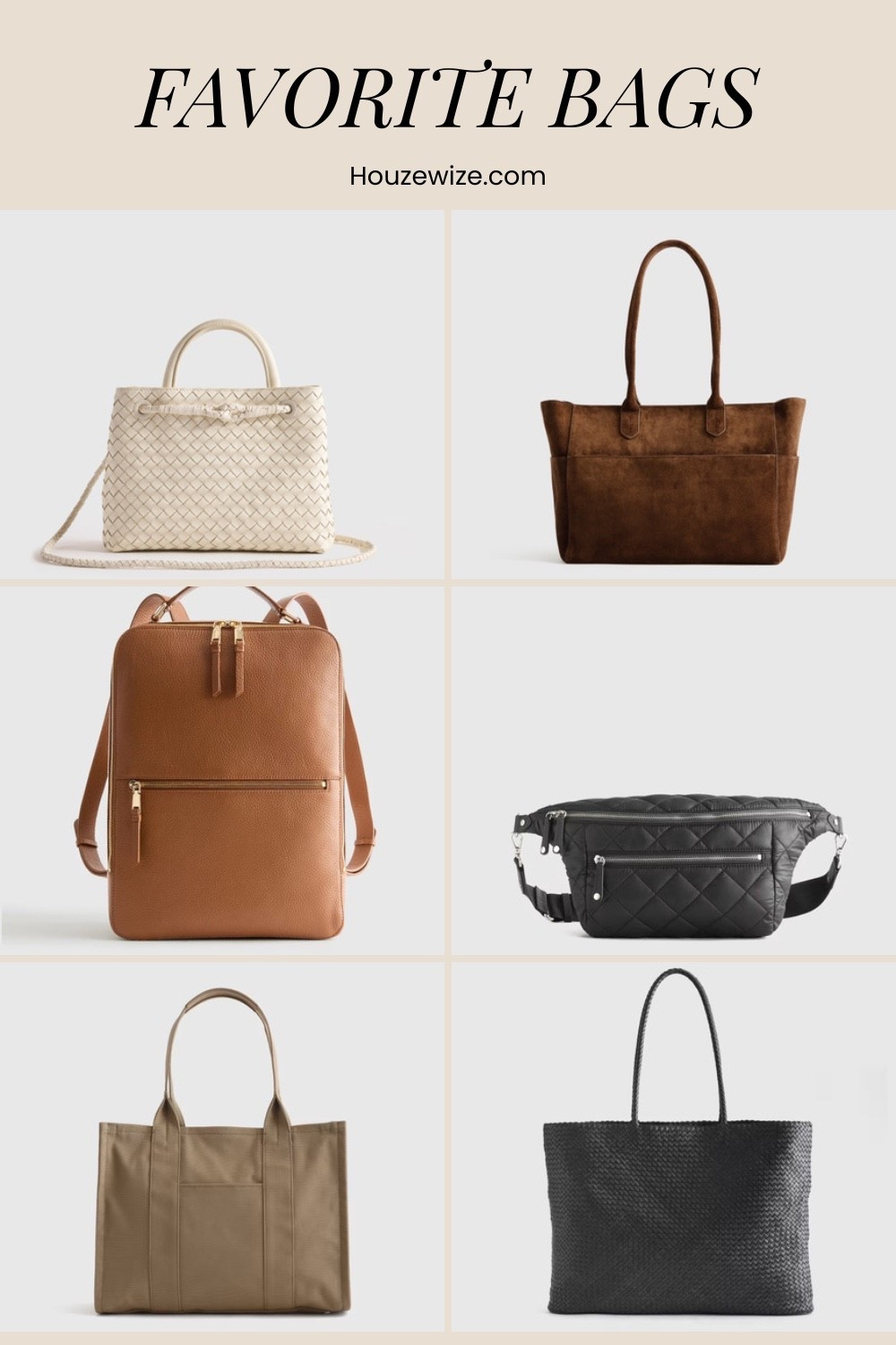 The perfect bags for her. #Quince #giftforher #holidaybag

#LTKGiftGuide #LTKHoliday