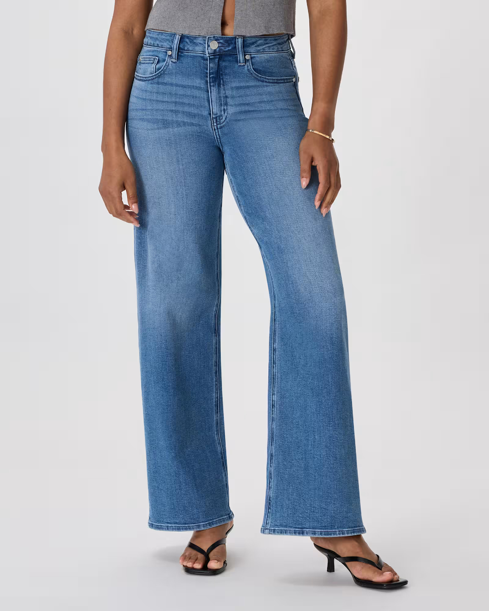 Bella Stretch Wide Leg Jeans | Quince