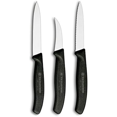 HENCKELS J.A International Accessories Paring Knife Set, 3-piece, Black | Amazon (US)