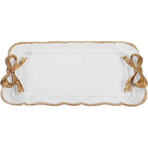 Vintage Decorative Tray Jewelry Tray Towel Tray Storage Tray Rings Necklace Bracelets Earrings Tr... | Amazon (US)