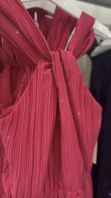$40 wedding guest dress for summer! Comes in pink and black!

#LTKSeasonal #LTKWedding #LTKFindsUnder50