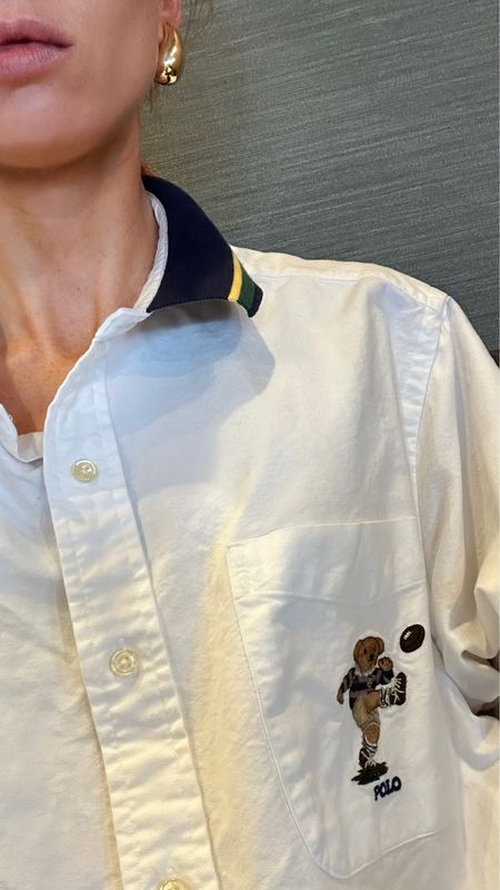 Teardrop earrings Amazon 
Ralph Lauren polo bear rugby shirt 
 

#LTKworkwear #LTKfindsunder50 #LTKmens