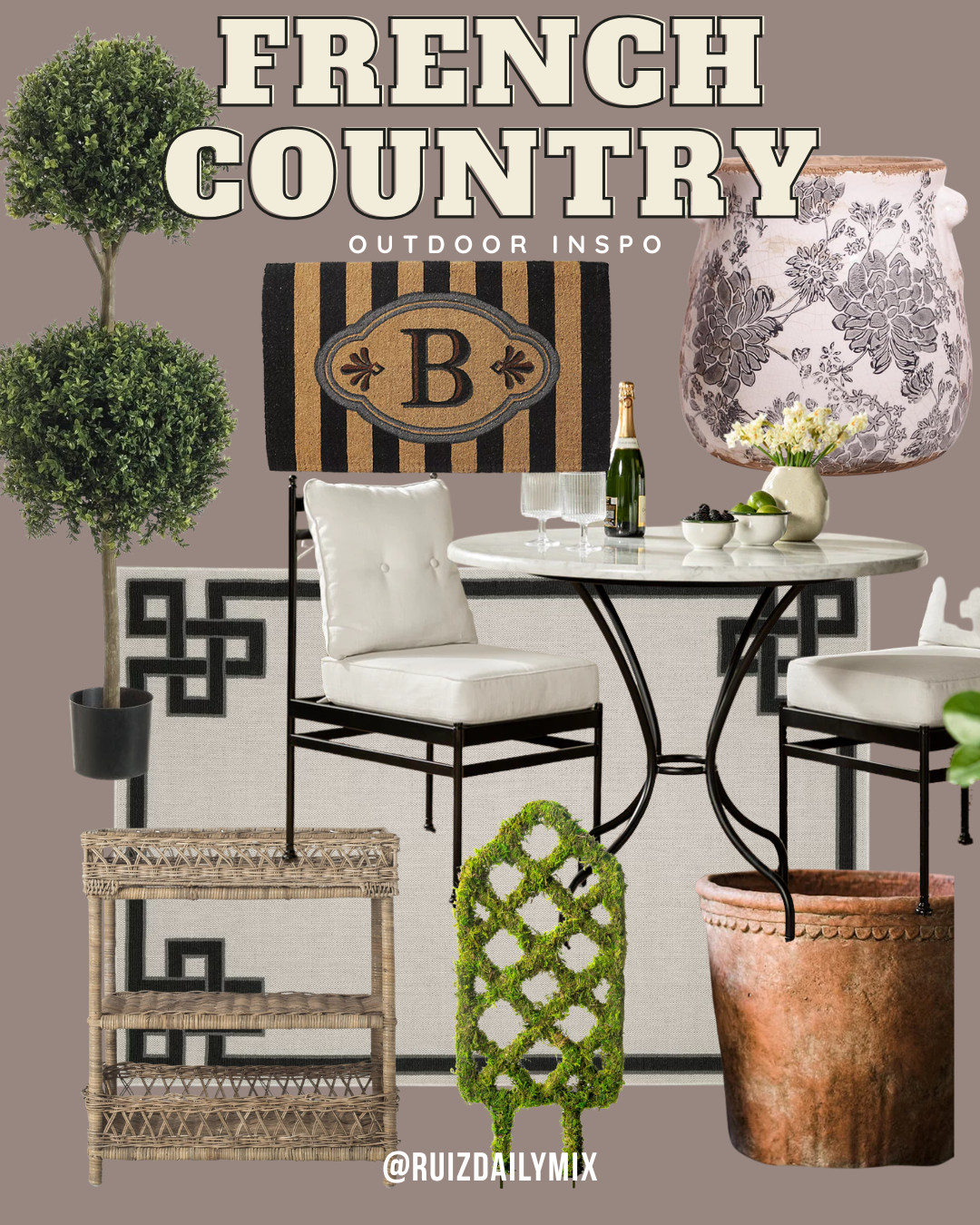 French Country Outdoor Inspo. Create a beautiful outdoor space with these amazing finds 

 #LTKSeasonal #LTKHome
