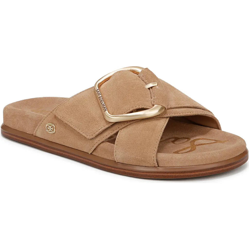 Sam Edelman Darla Slide Sandal in Cyprus Tan at Nordstrom, Size 9 | Nordstrom