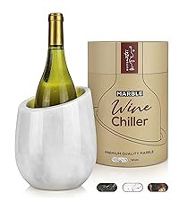 Gusto Nostro Marble Wine Chiller Bucket - 750ml Wine Bottle Cooler and Champagne Chiller for Part... | Amazon (US)
