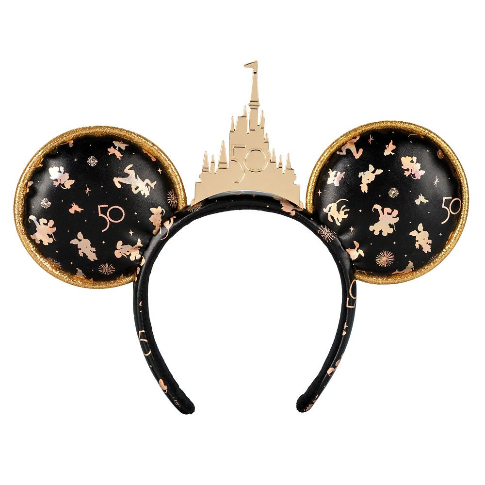 Walt Disney World 50th Anniversary Ear Headband for Adults | Disney Store