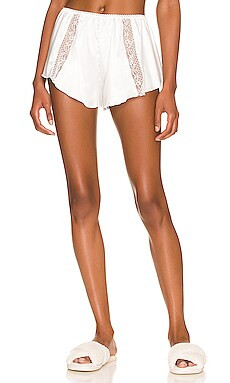 KAT THE LABEL Lucille Short in Ivory from Revolve.com | Revolve Clothing (Global)