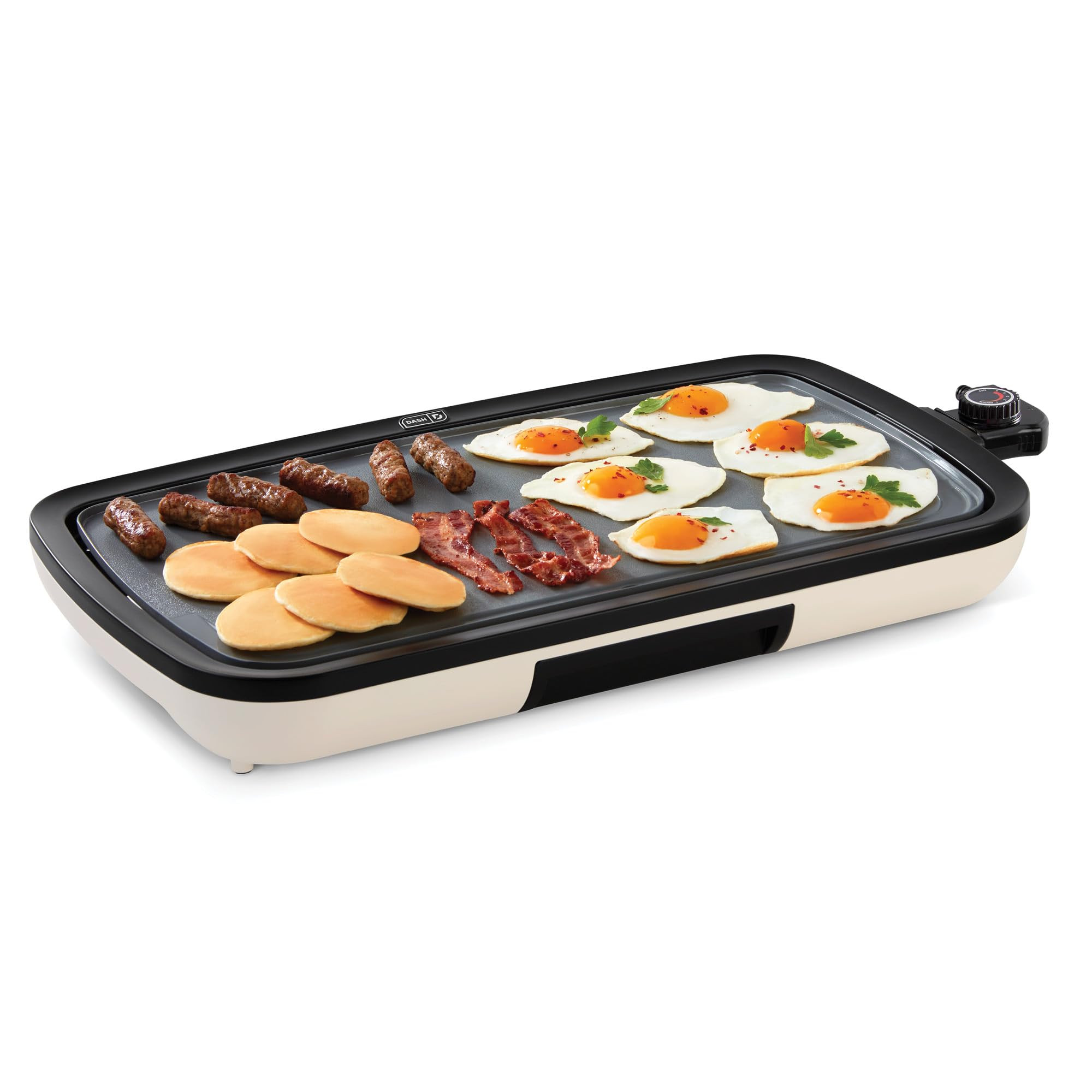 DASH Everyday Ceramic Electric Griddle for Pancakes, Burgers, Quesadillas, Eggs & other on the go... | Amazon (US)