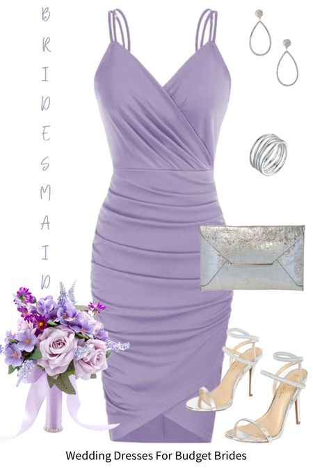 A trending color this season - a lilac dress with silver accessories works for a bridesmaid or wedding guest.

#amazondresses #vacationoutfit #summeroutfit #rehearsaldinneroutfit #semiformalwedding

#LTKWedding #LTKSeasonal #LTKStyleTip