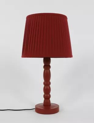 Ria Wooden Bobbin Table Lamp | Marks & Spencer (UK)