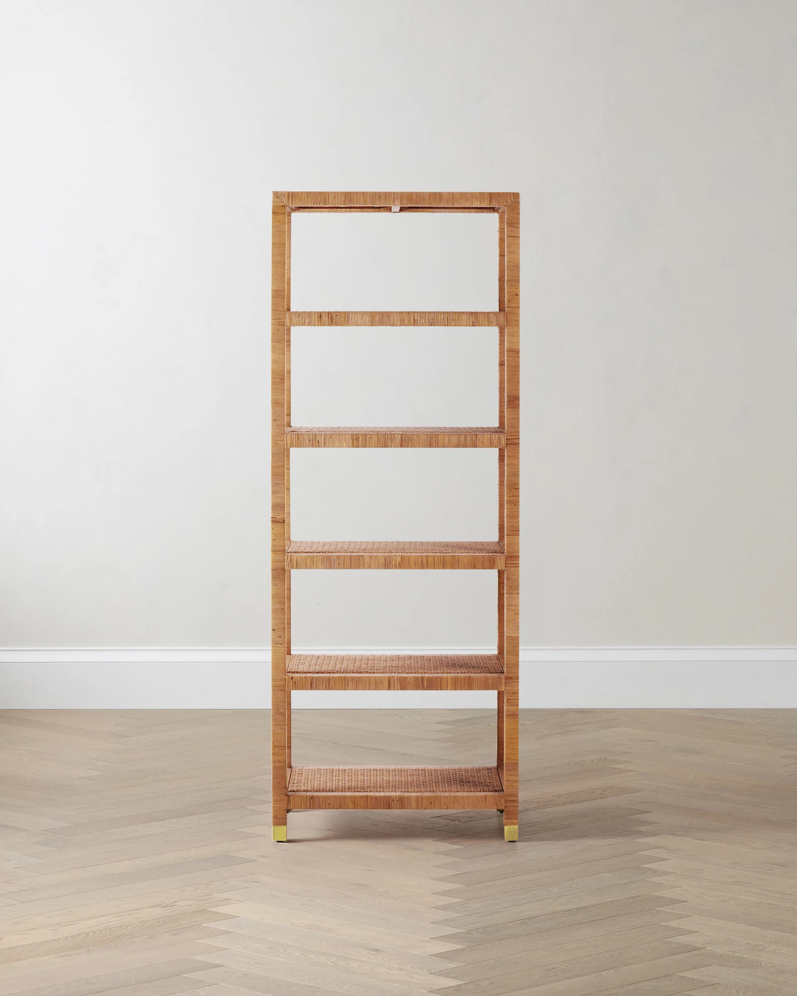 Quince | Rattan Bookcase in Natural | Quince