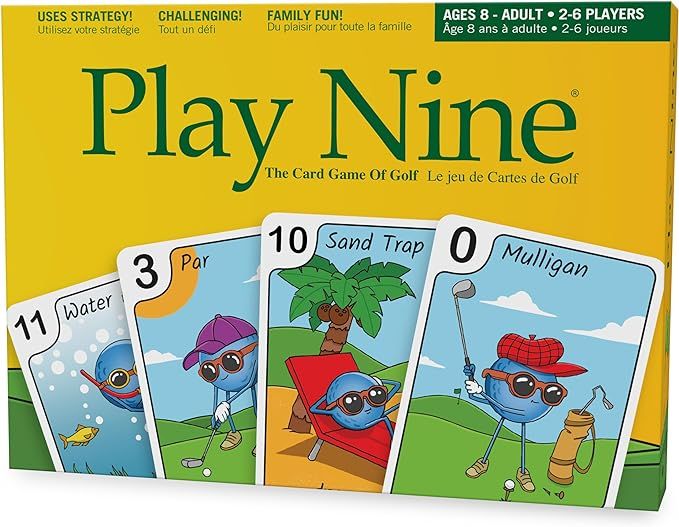 Card Game, Exciting Game of Golf for Friends & Family, Travel Friendly, Quick to Play, Easy to Le... | Amazon (US)