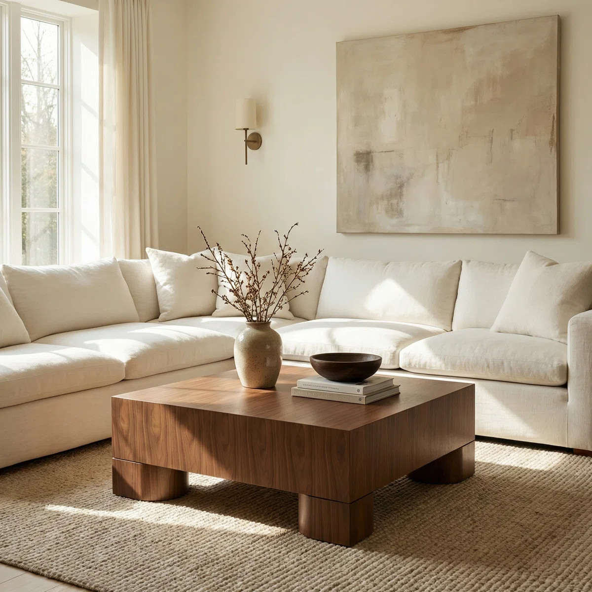 Eka 39.25" Square Coffee Table | Wayfair North America