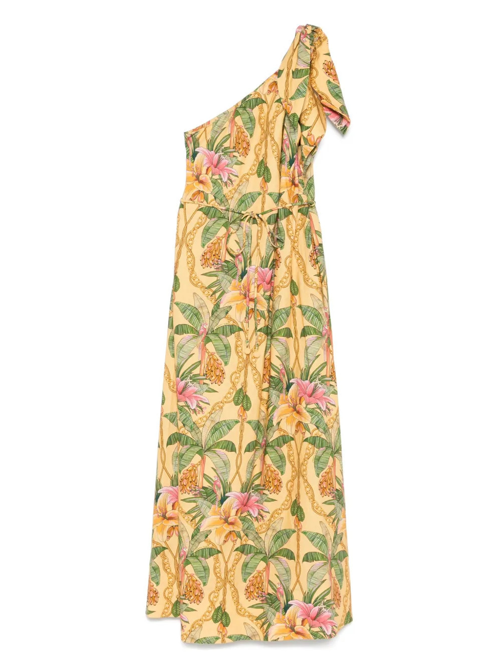 FARM Rio Tropical Paradise maxi dress - Yellow | Farfetch Global