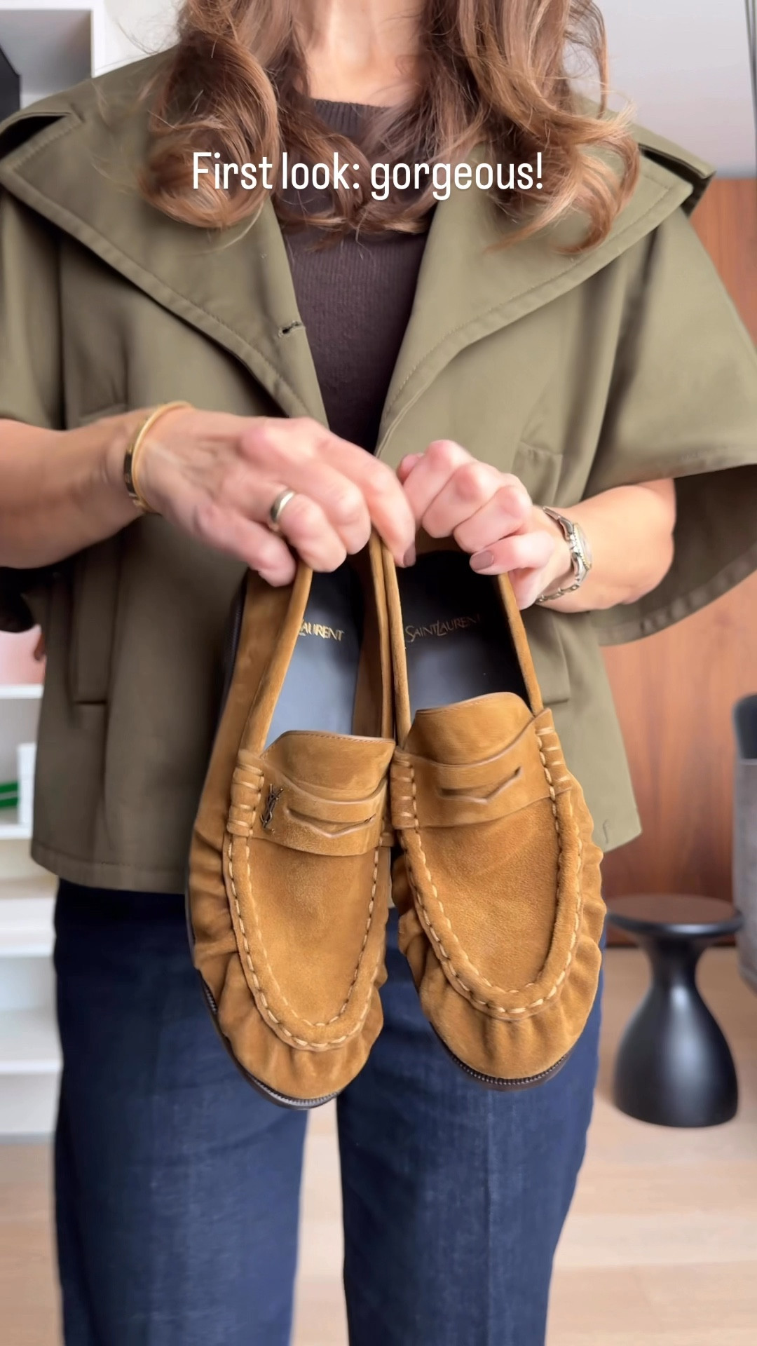 These are the most comfortable shoes I’ve ever had. The fact that they’re the it-shoes right now is just a bonus. The site says they run large, but I still went with my regular size. They’re a bit roomy, but I don’t really mind. If you have narrow feet, I’d definitely recommend going half a size down.

#LTKStyleTip #LTKShoeCrush #LTKOver40
