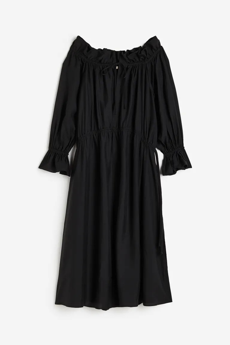 Long Off-the-shoulder Dress | H&M (US + CA)