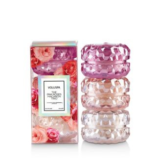 The Pink Roses Macaron Candle Trio, Set of 3 | Bloomingdale's (US)