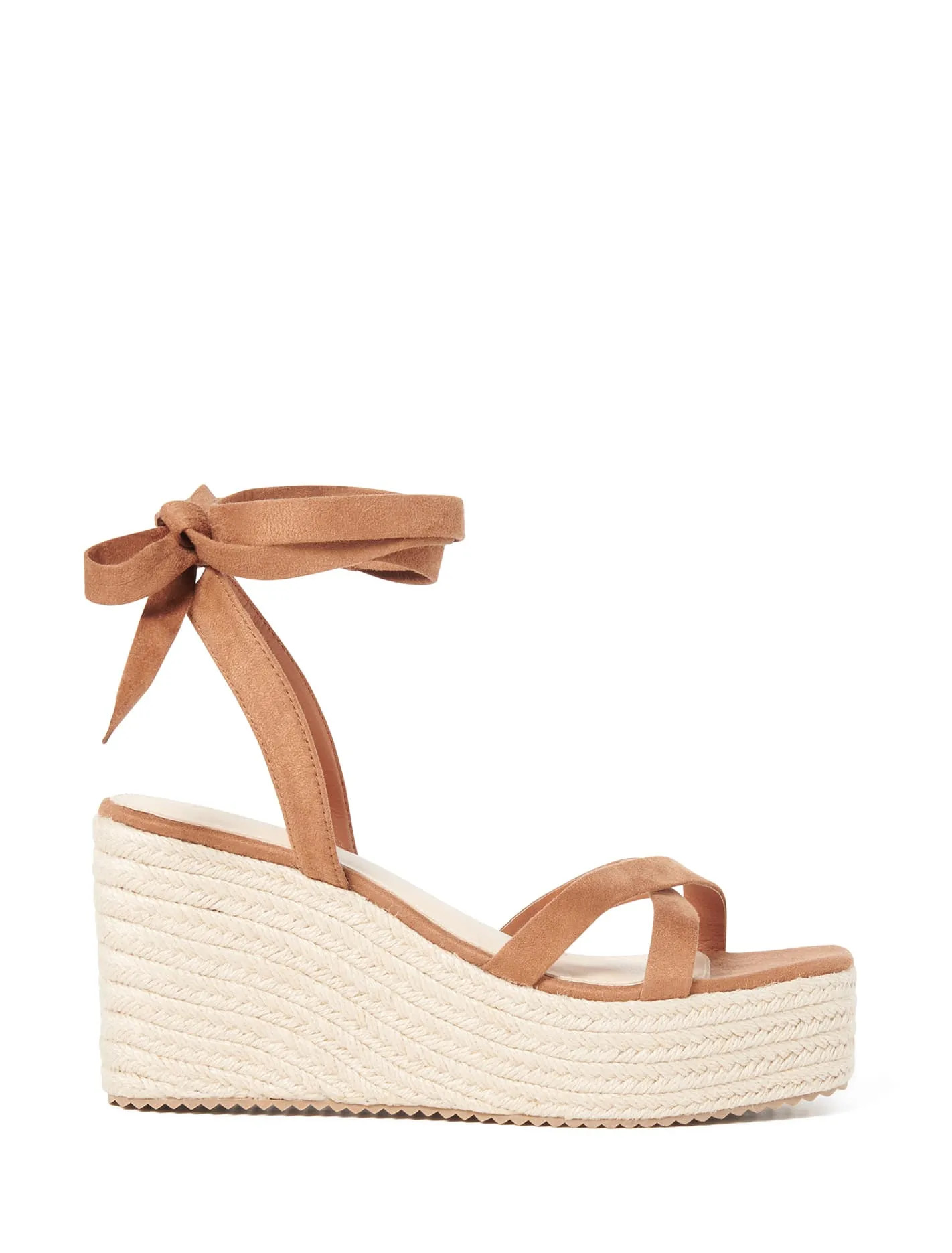 Aliliah Ankle-Wrap Espadrille Wedges | Forever New (AU)