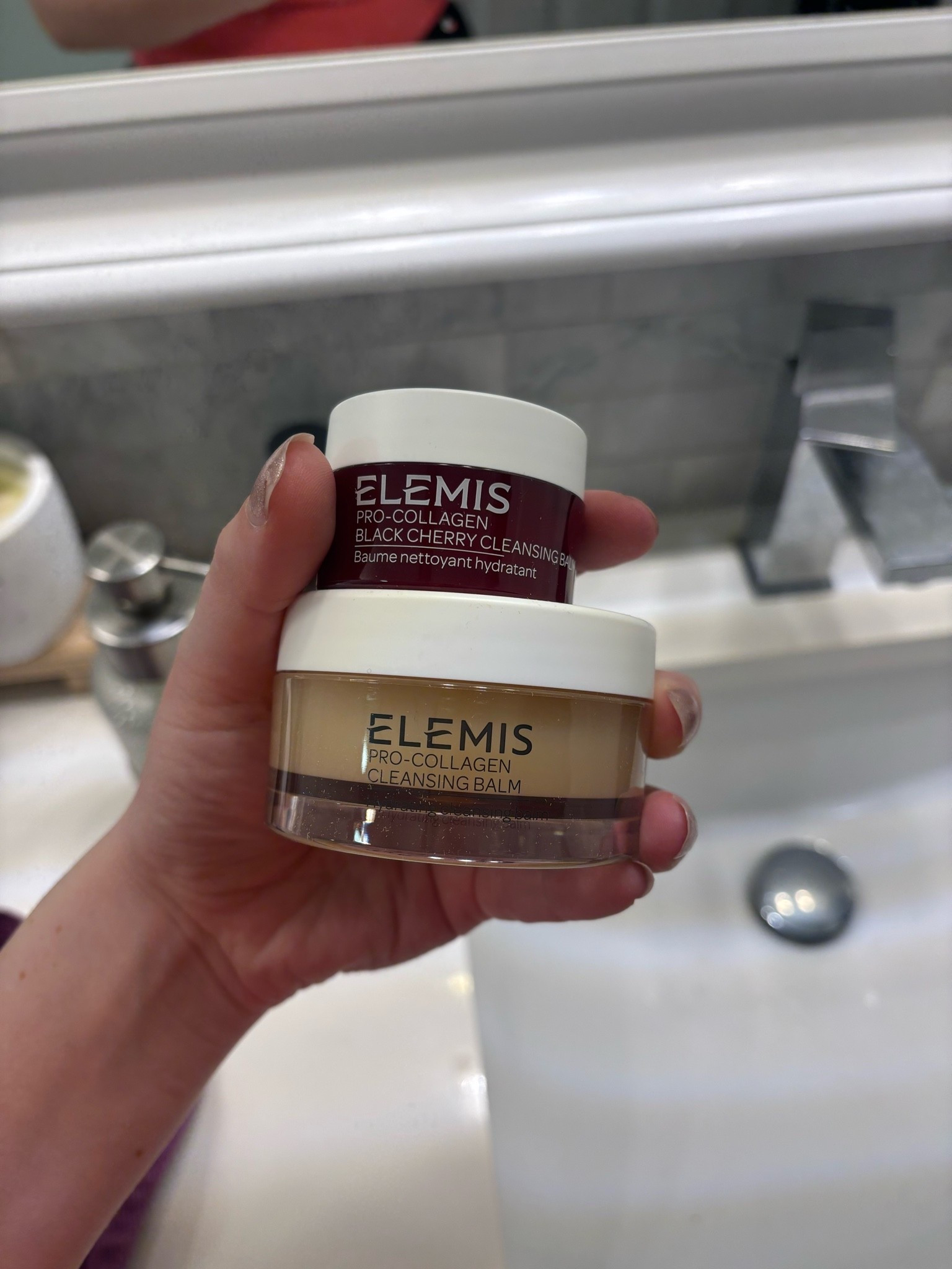 Elemis, pro collagen cleanser, black cherry, beauty routine

#LTKbeauty