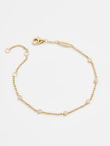 Yasmine 18K Gold Bracelet | BaubleBar (US)