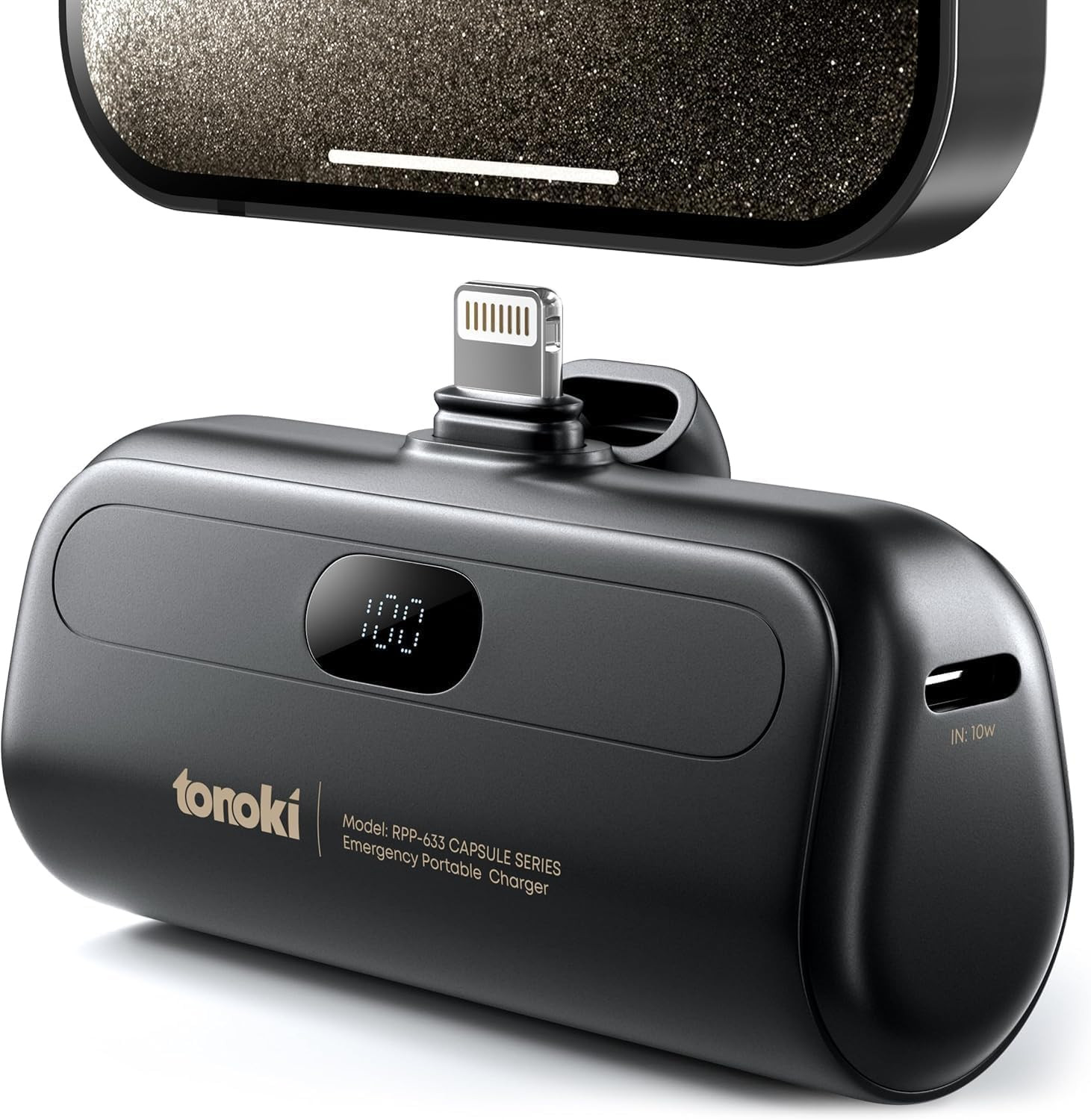 5000mAh, Portable Lightning Charger for iPhone 14/13/12/11/10/XS/XR/X/8/7/6/5 and Mini iPad, Fast... | Amazon (US)