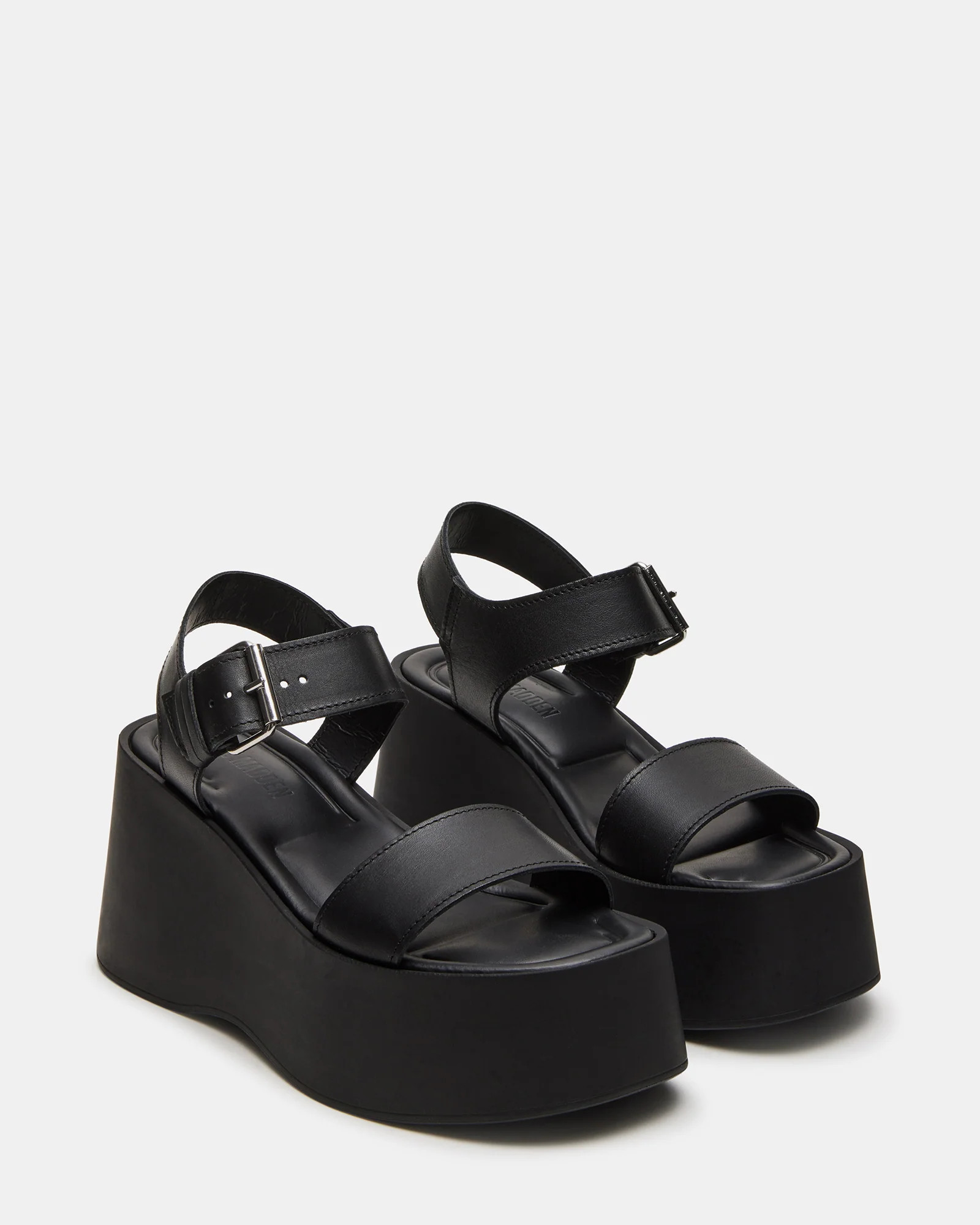 Toxic Black Leather | Steve Madden (US)