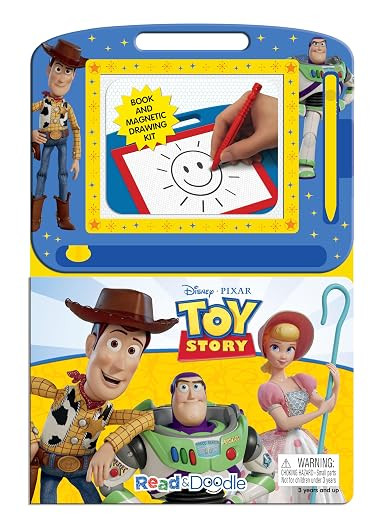 Disney / Pixar Toy Story 4 Read & Doodle - Learning resources for kids, a magnetic drawing pad, a... | Amazon (US)