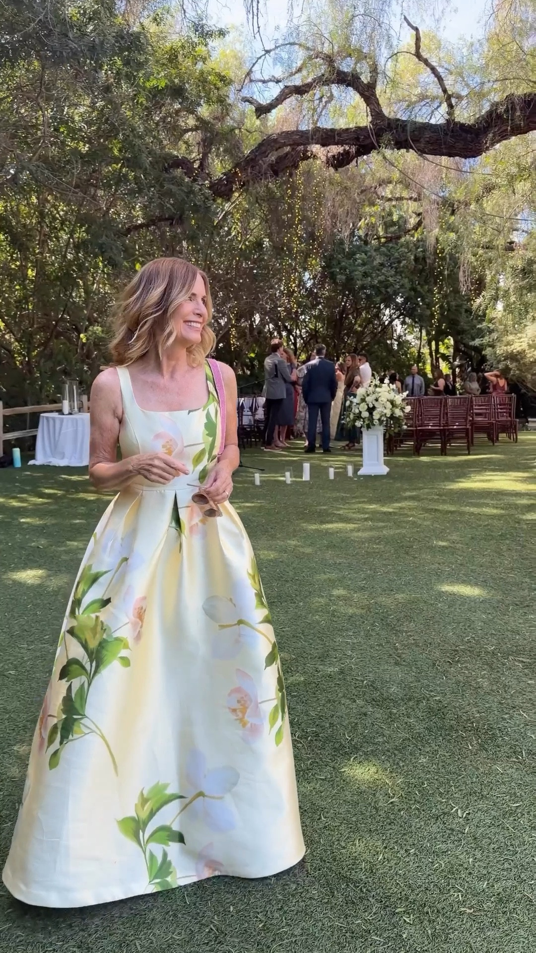 Feeling a little extra fancy in this butter yellow wedding guest dress 💛 and yes… it has pockets!

Something about getting dressed up for a wedding just feels so fun. Pretty dress, sunshine, a little celebration… I’m all in. 
NOTE: I did size up one size in this one.

Do you love dressing up for weddings or are you more of a casual girl?

And real question… are pockets in a dress still the best surprise ever?

I linked multiple places to purchase because the dress is selling out. 

#womenover50 #over50style #midlifefashion #weddingguestdress


#LTKOver40 #LTKSeasonal #LTKWedding