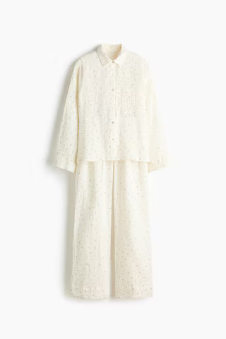 Cotton Muslin Pajamas | H&M (US + CA)
