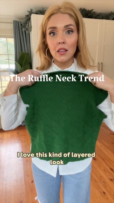 Ruffle neck trend on a budget! Love the his feminine style and how easy it is to wear! 
Amazon Fashion Finds!


#LTKover40 #LTKworkwear #LTKfindsunder50