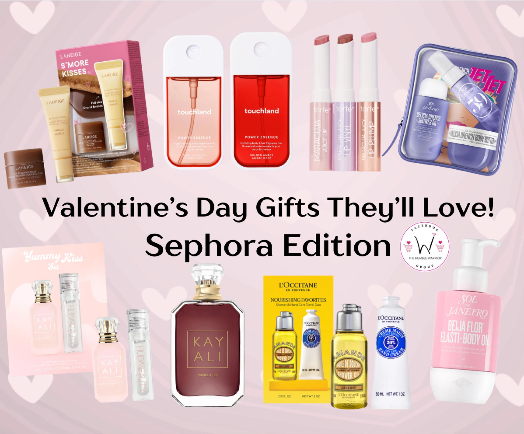 💘 Sephora Valentine’s Day Gift Guide! 

From dreamy fragrances to luxe beauty must-haves, we’ve rounded up the perfect gifts to treat yourself or someone special! 💄✨ Whether you're all about the glam, the glow, or the self-care vibes, there’s something for every beauty lover. 💝

#LTKStyleTip #LTKMostLoved
