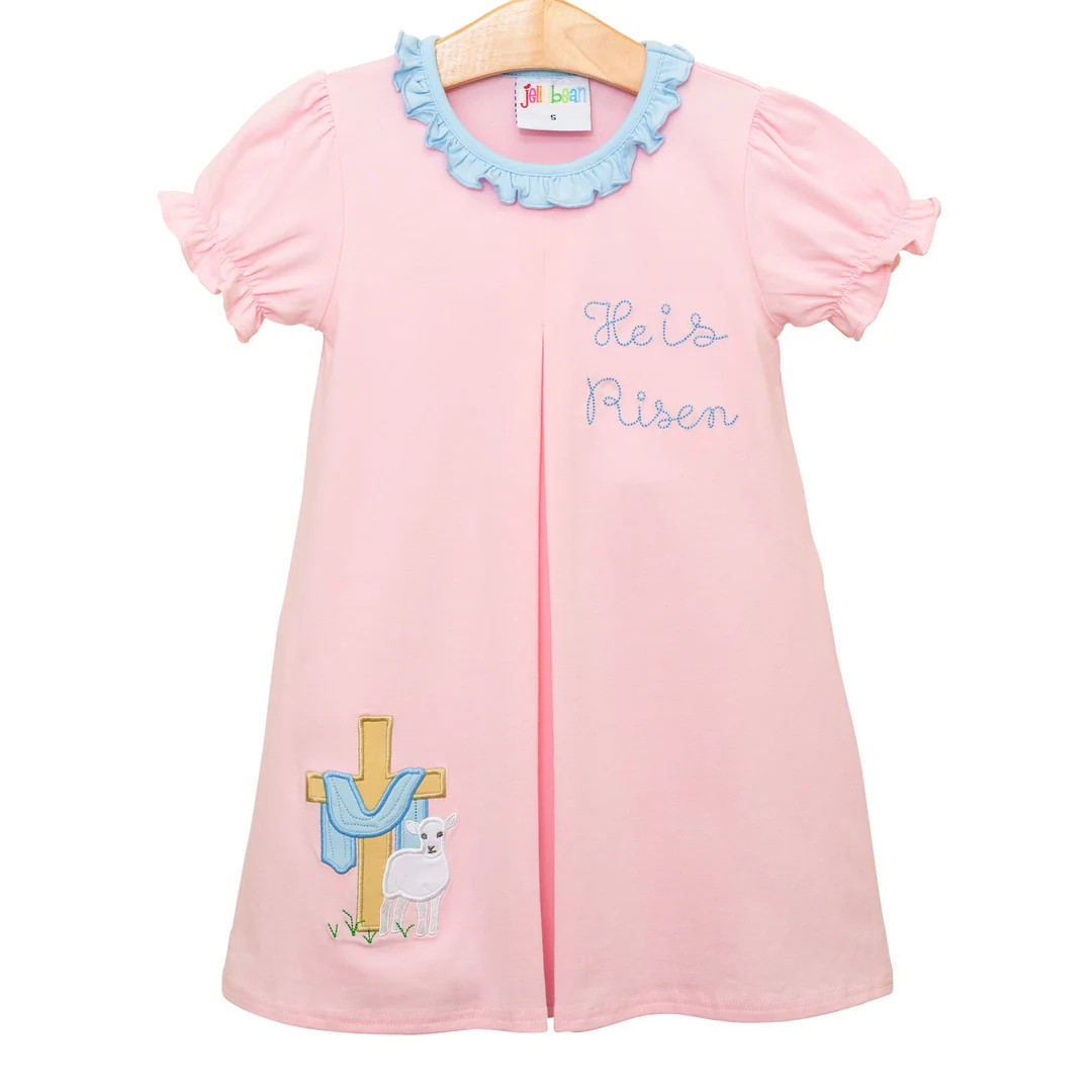 He Is Risen Pleat Dress | Hampton James Clothing