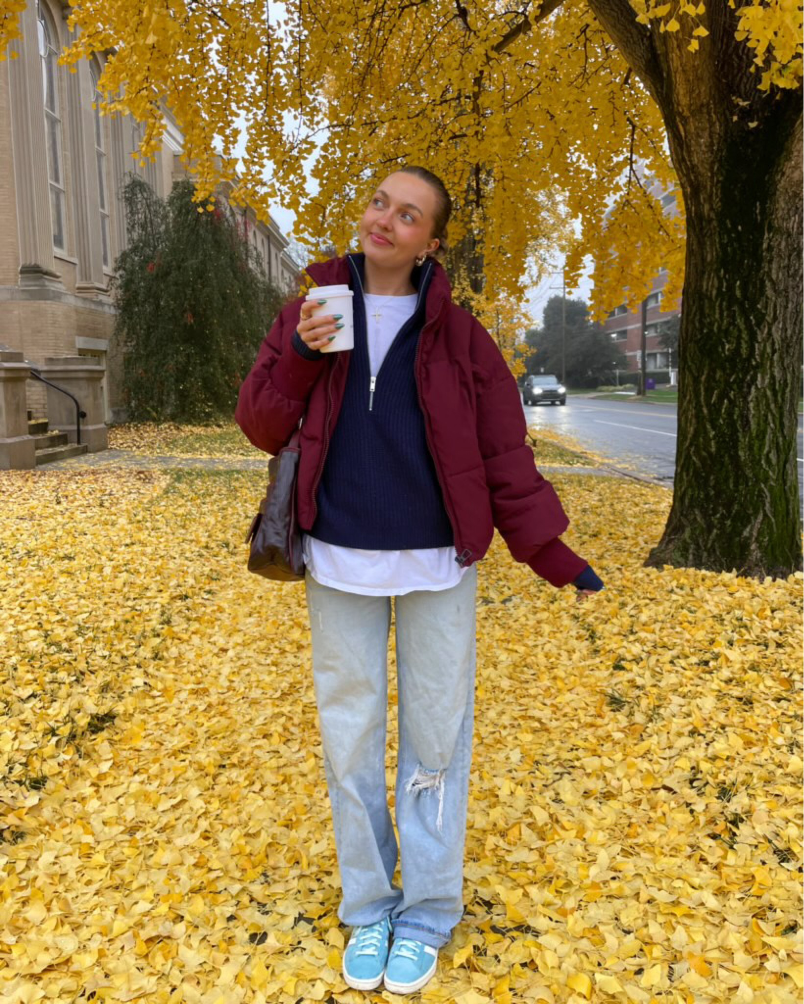 cozy, easy to remake, fall transitional outfit 🍂 cute fall coffee date outfit idea!! puffer from Princess Polly - their having a black friday sale up to 70% off select pieces!! & boyfriend jeans are Old Navy, make sure to check out their black friday sales too 🧡🧡 #blackfridaysales

#LTKCyberWeek #LTKGiftGuide #LTKHoliday