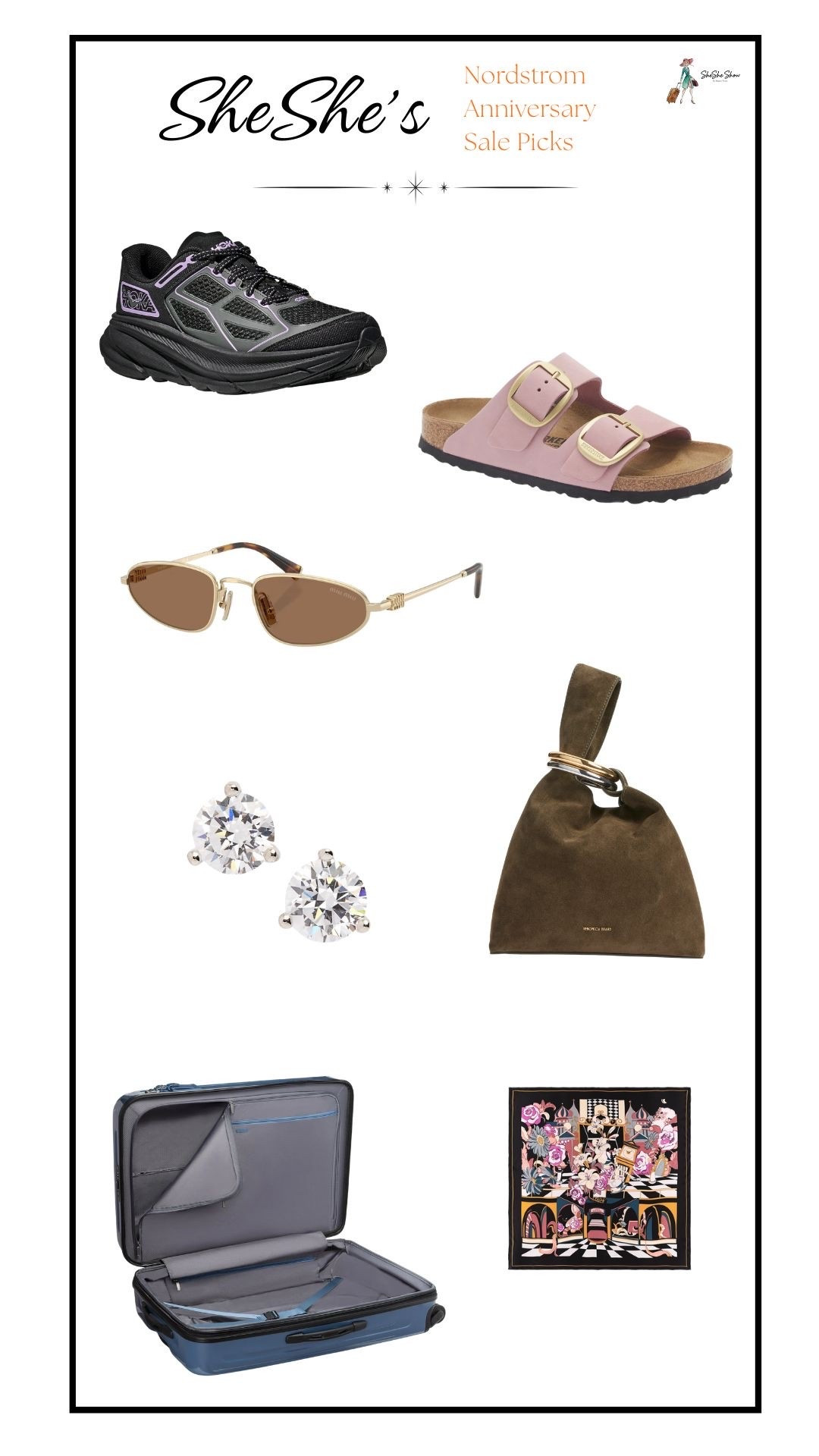 These are. Few of my picks for the Nordstrom sale.
Cz earrings, Birkenstock’s, Suede handbag, Sneakers, scarves

#LTKOver40 #LTKSaleAlert #LTKWorkwear