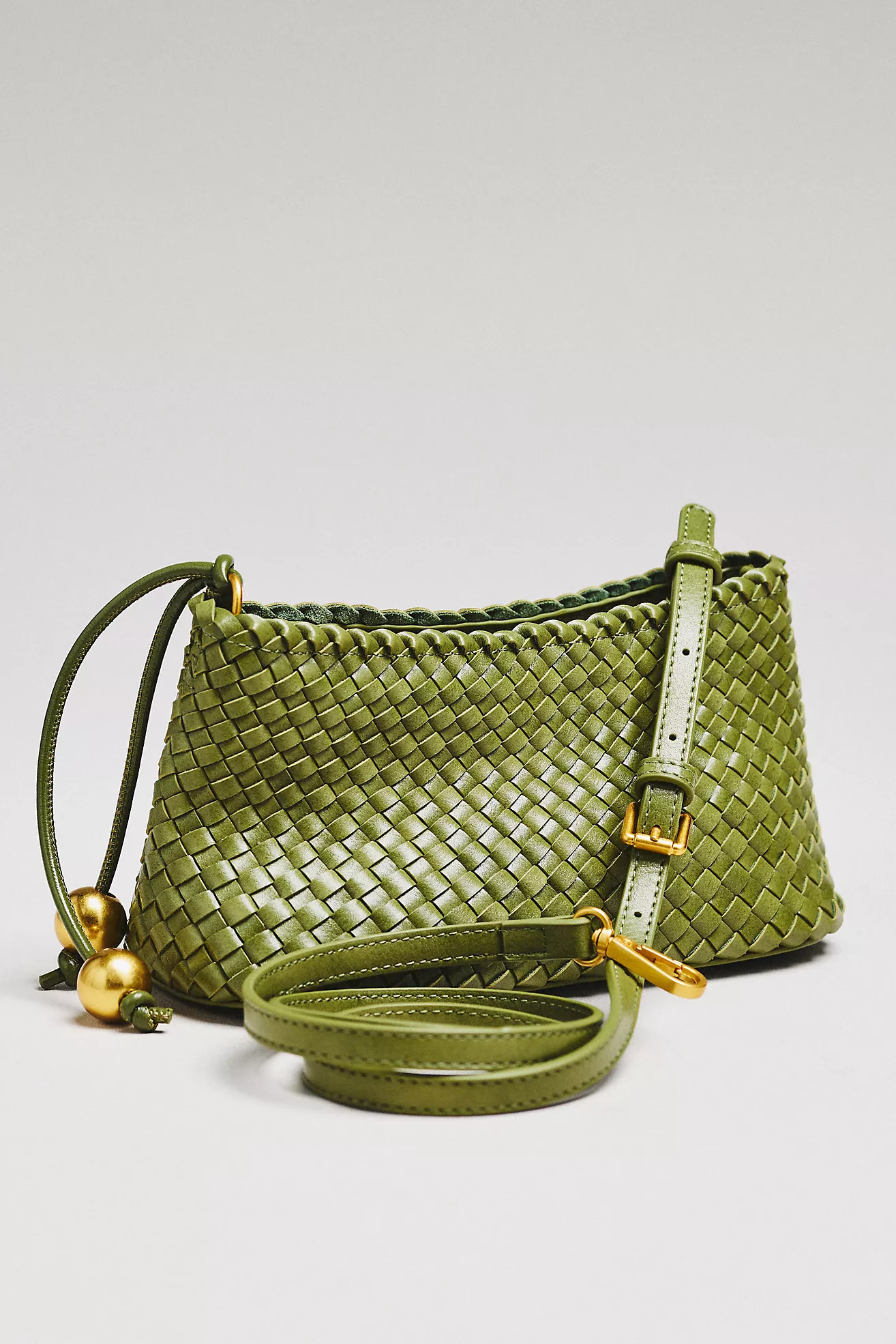 By Anthropologie Woven Mini Sling Crossbody Bag | Anthropologie (US)