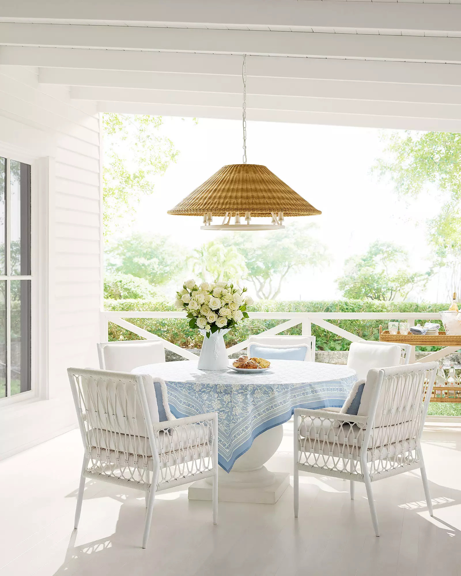 Terrace Round Dining Table | Serena and Lily