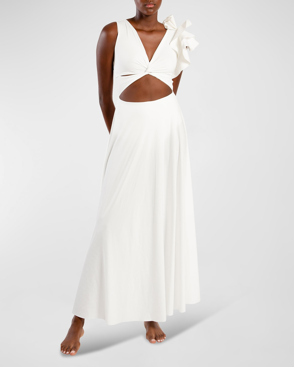 Blanca Reversible Coverup Maxi Dress | Neiman Marcus