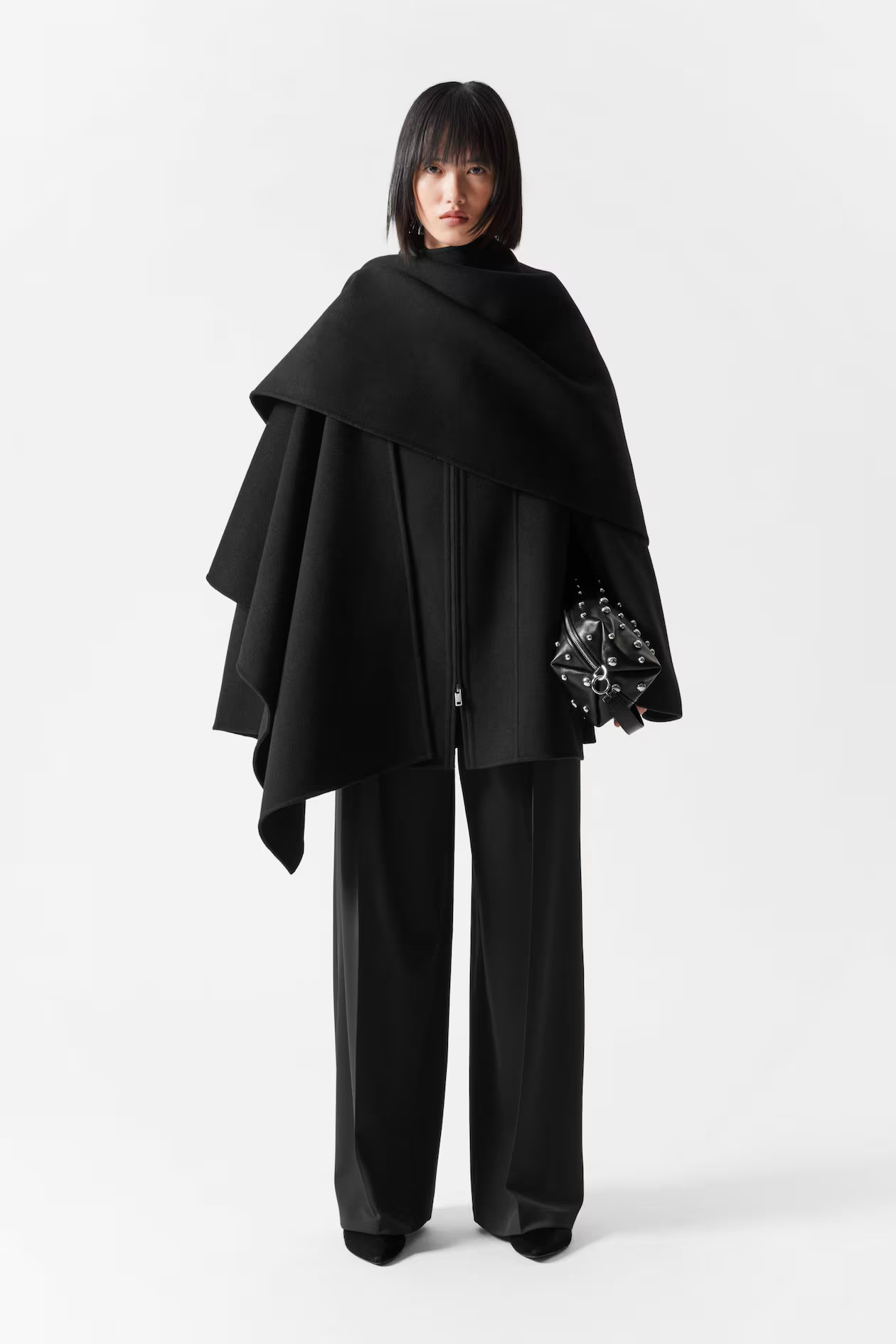 Asymmetric Wool Cape | H&M (UK, MY, IN, SG, PH, TW, HK)