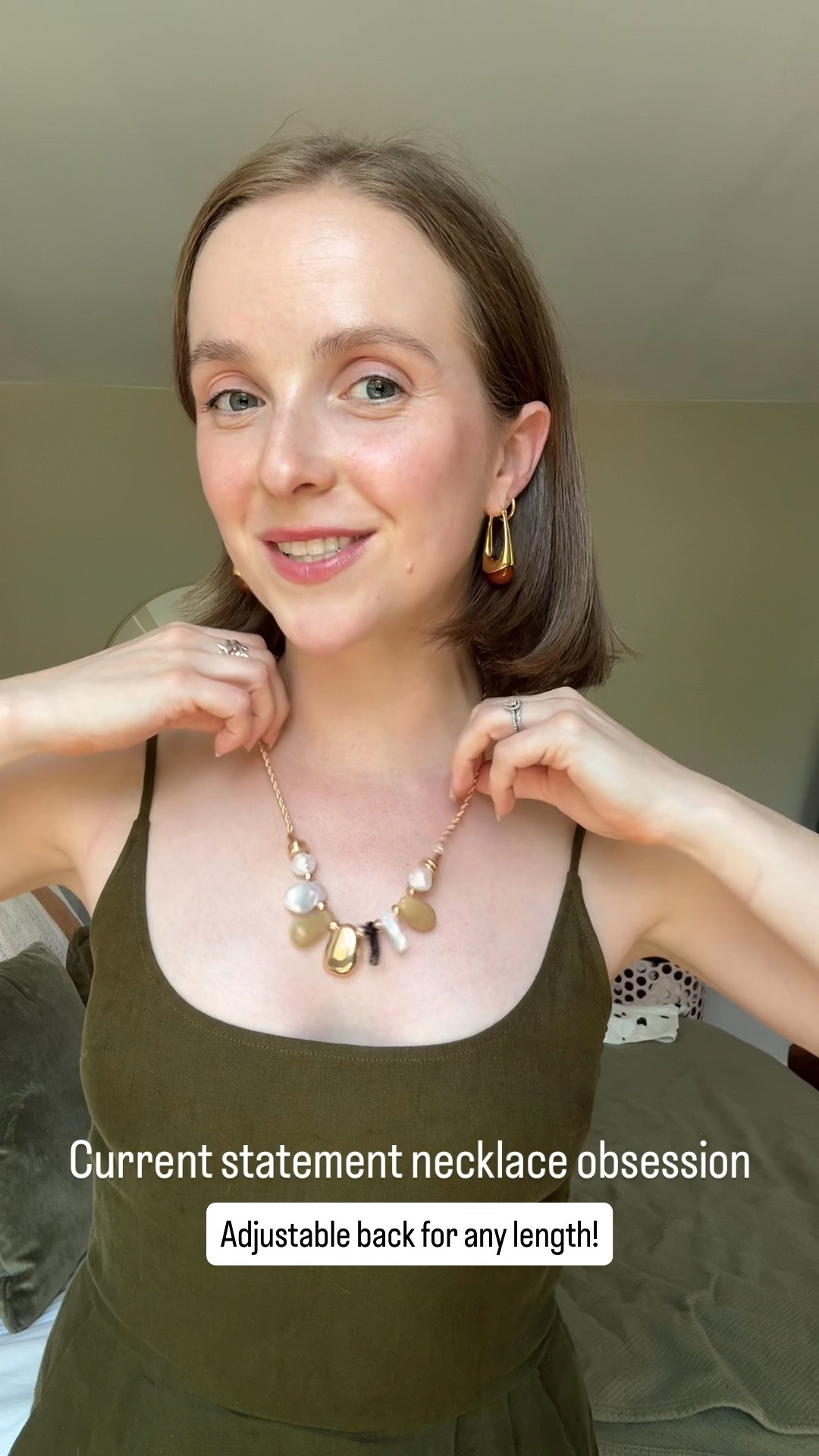 Adjustable statement necklace built to last 50% off love the pearl and gold beading

#LTKootd #LTKSaleAlert #LTKWorkwear
