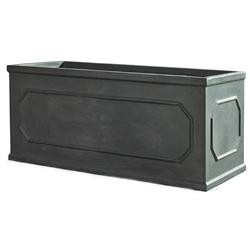 Laura French Country Dark Grey Planter Box | Kathy Kuo Home