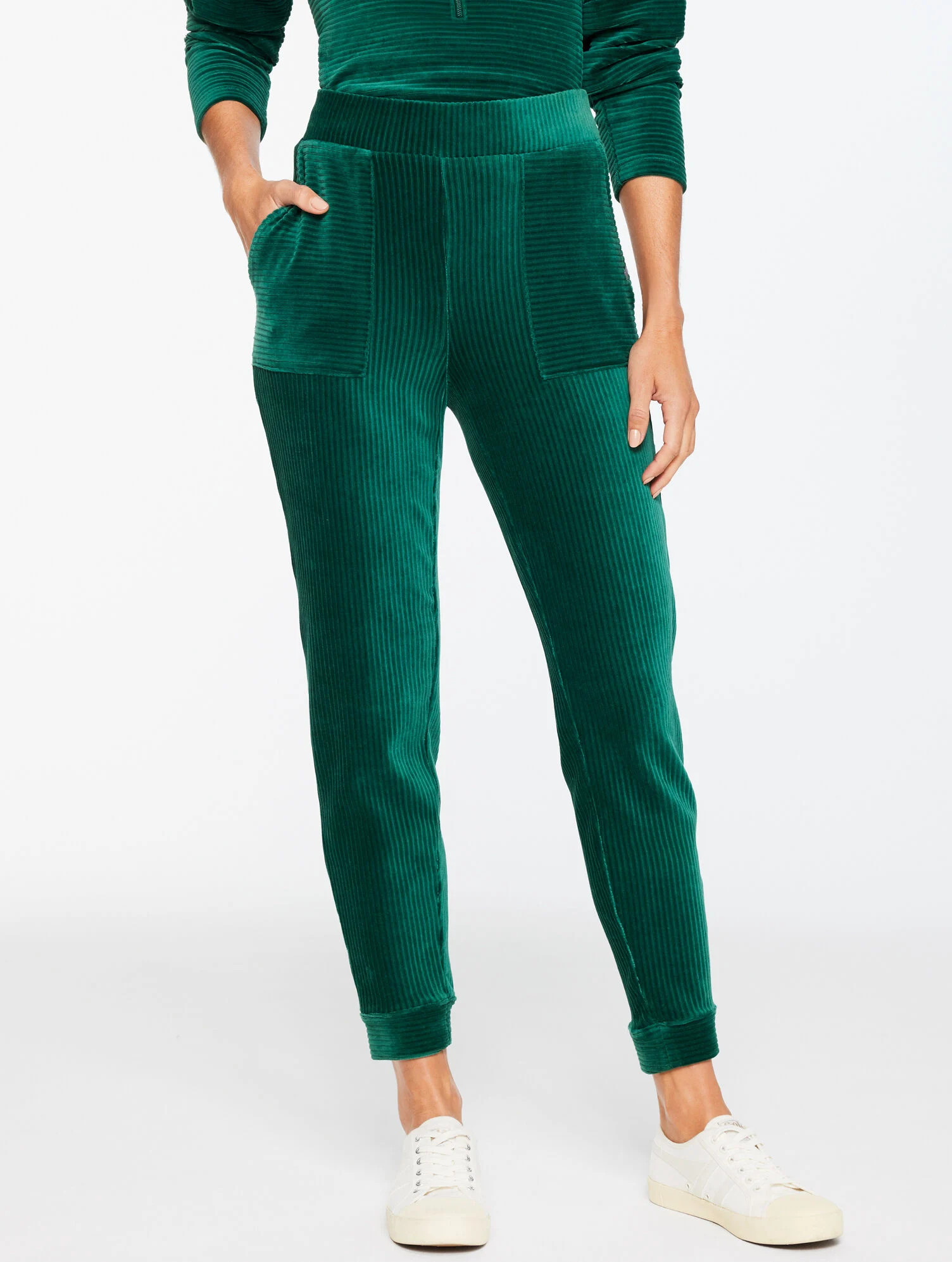 Sky Lounge Velour Joggers | Talbots