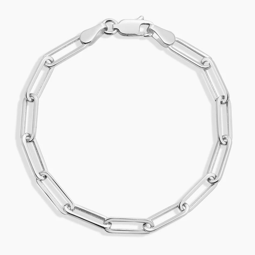 Devon 6.5 in. Paperclip Chain Bracelet (Extra Large) | Brilliant Earth