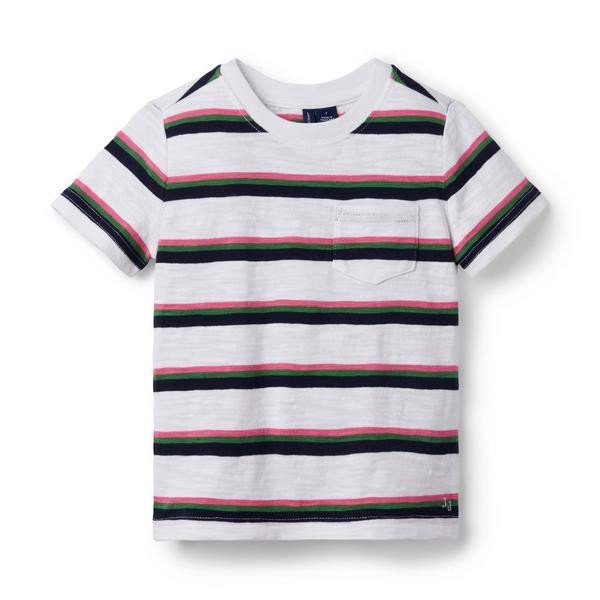 Striped Slub Pocket Tee | Janie and Jack